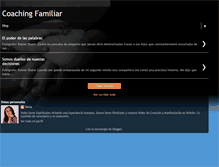 Tablet Screenshot of coachingparalafamilia.blogspot.com