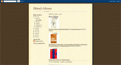 Desktop Screenshot of dhirajs-library.blogspot.com