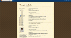 Desktop Screenshot of freda-thoughtfortoday.blogspot.com