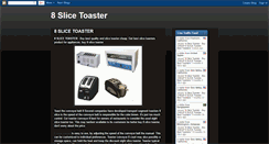 Desktop Screenshot of 8slicetoaster.blogspot.com