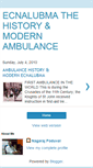 Mobile Screenshot of ambulancehistory.blogspot.com