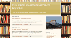 Desktop Screenshot of mrsthielsclassroom2.blogspot.com