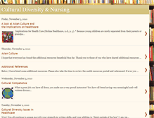 Tablet Screenshot of culturaldiversityinnursing.blogspot.com