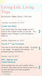 Mobile Screenshot of livinglifelivingyoga.blogspot.com