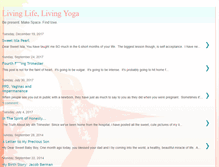 Tablet Screenshot of livinglifelivingyoga.blogspot.com