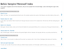 Tablet Screenshot of bellasvampwolfindex.blogspot.com