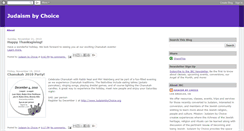 Desktop Screenshot of judaismbychoice.blogspot.com