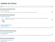 Tablet Screenshot of judaismbychoice.blogspot.com