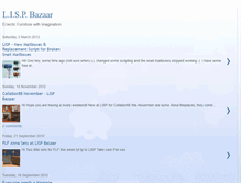 Tablet Screenshot of lispbazaar.blogspot.com