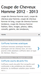 Mobile Screenshot of coupedecheveuxhomme2012.blogspot.com