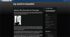 Desktop Screenshot of my-world-is-beautiful-in2008.blogspot.com