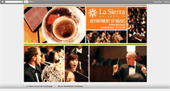 Desktop Screenshot of lasierrauniversitymusic.blogspot.com