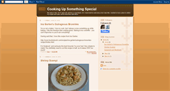 Desktop Screenshot of cookingupsomethingspecial.blogspot.com