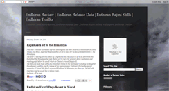Desktop Screenshot of endhiranreview.blogspot.com