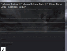 Tablet Screenshot of endhiranreview.blogspot.com