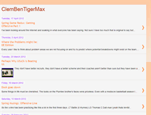 Tablet Screenshot of clembentigermax.blogspot.com