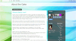 Desktop Screenshot of aboutthecakeinc.blogspot.com