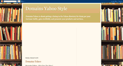 Desktop Screenshot of domains-yahoo-quick.blogspot.com