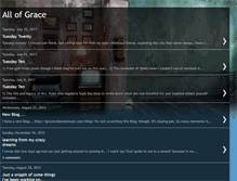 Tablet Screenshot of gracecoleman.blogspot.com