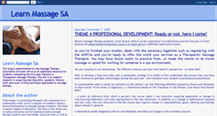 Desktop Screenshot of learnmassagesa.blogspot.com