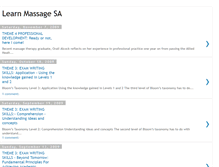 Tablet Screenshot of learnmassagesa.blogspot.com