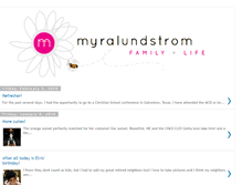 Tablet Screenshot of myralundstrom.blogspot.com