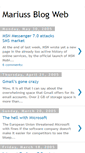 Mobile Screenshot of mariussblogweb.blogspot.com