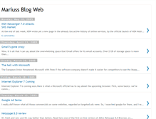 Tablet Screenshot of mariussblogweb.blogspot.com