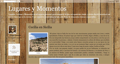 Desktop Screenshot of lugaresculturasymomentos.blogspot.com
