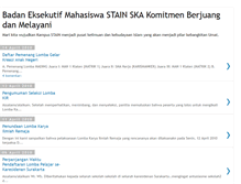 Tablet Screenshot of bem-stainsurakarta.blogspot.com