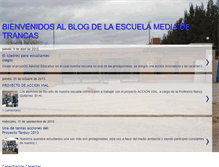 Tablet Screenshot of mediadetrancas.blogspot.com