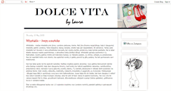 Desktop Screenshot of dolcevitabylaura.blogspot.com