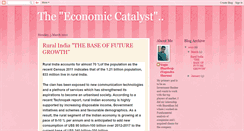 Desktop Screenshot of economiccatalyst.blogspot.com