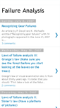 Mobile Screenshot of analysisoffailure.blogspot.com