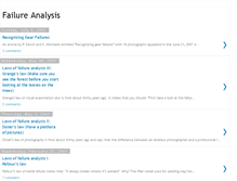 Tablet Screenshot of analysisoffailure.blogspot.com