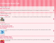 Tablet Screenshot of girlfriendbooks.blogspot.com