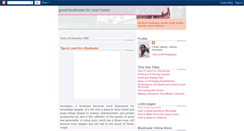 Desktop Screenshot of goodbookcase.blogspot.com