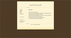 Desktop Screenshot of danilogiovanelli.blogspot.com