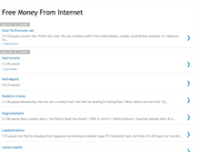 Tablet Screenshot of freemoney-locateblogger.blogspot.com