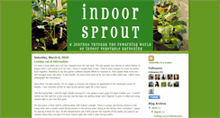 Desktop Screenshot of indoorsprout.blogspot.com