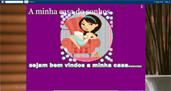 Desktop Screenshot of minhacasadosonho.blogspot.com