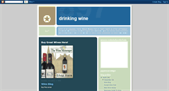 Desktop Screenshot of drinking-wine.blogspot.com