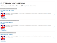 Tablet Screenshot of electronicadesarrollo.blogspot.com