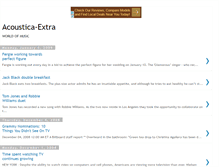 Tablet Screenshot of acousticaextra.blogspot.com