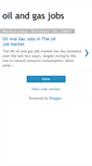 Mobile Screenshot of oilandgas-jobs.blogspot.com