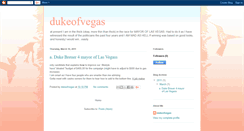 Desktop Screenshot of dukeofvegas.blogspot.com