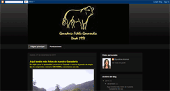 Desktop Screenshot of ganadolimousin.blogspot.com