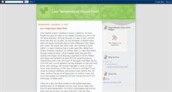 Desktop Screenshot of lowtemperaturehousepaint.blogspot.com