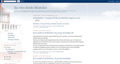 Desktop Screenshot of envivodesdemostoles.blogspot.com