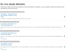 Tablet Screenshot of envivodesdemostoles.blogspot.com